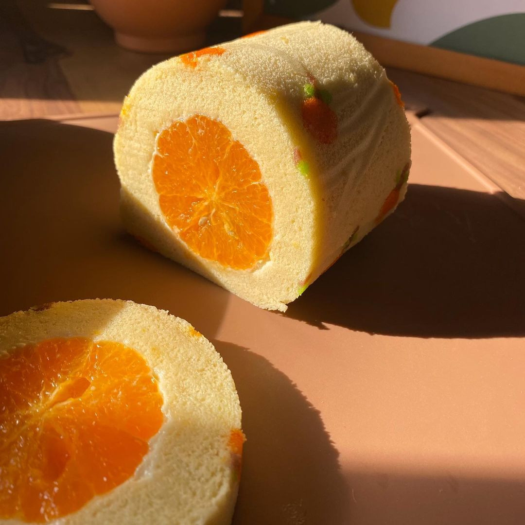 Orange Roll Cake