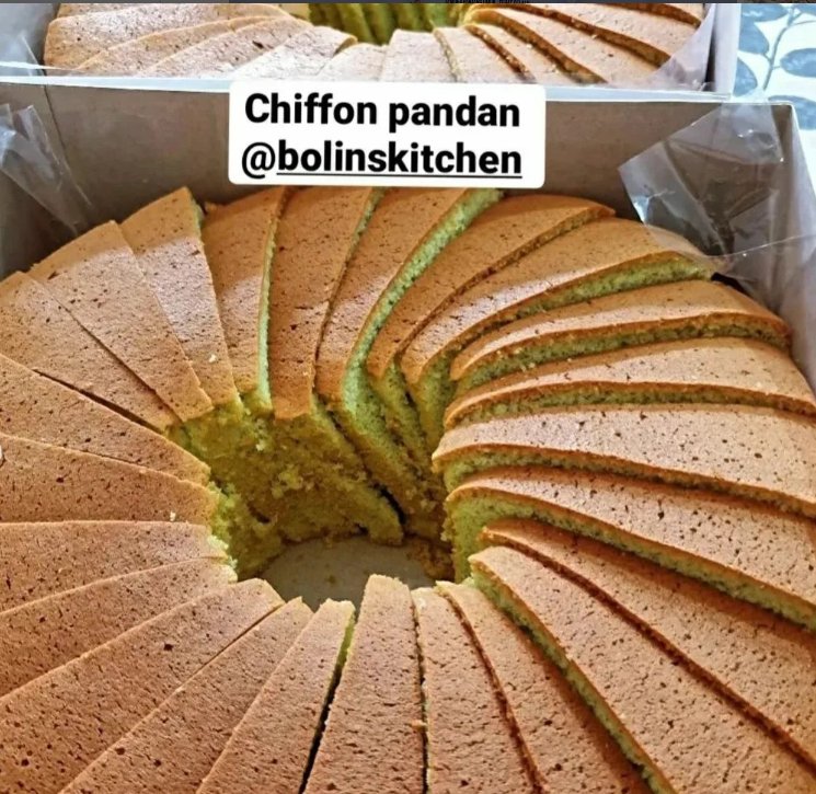 Chiffon Cake Pandan