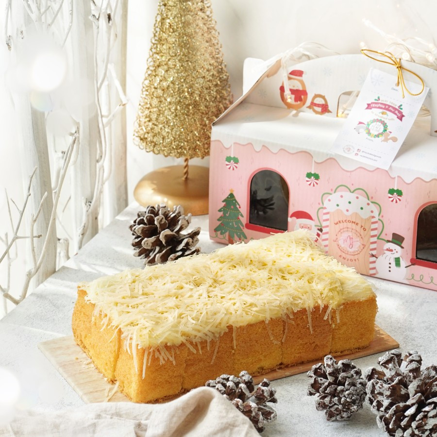 Hampers Christmas Parsel Natal Bolu Jadul Mj Cake