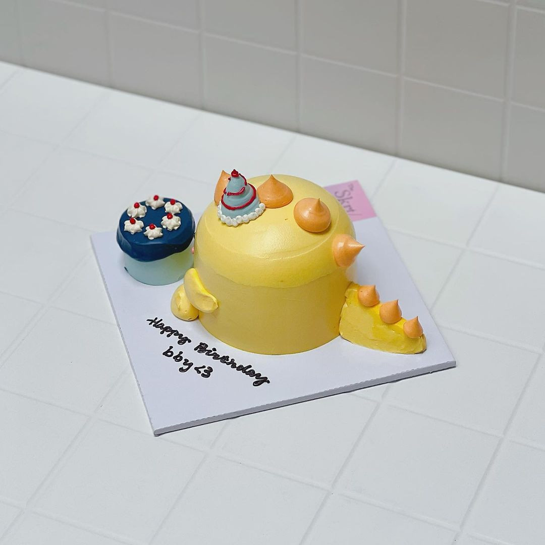 3D Dino Cake