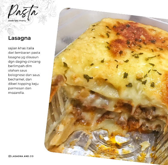 Lasagna - personal size