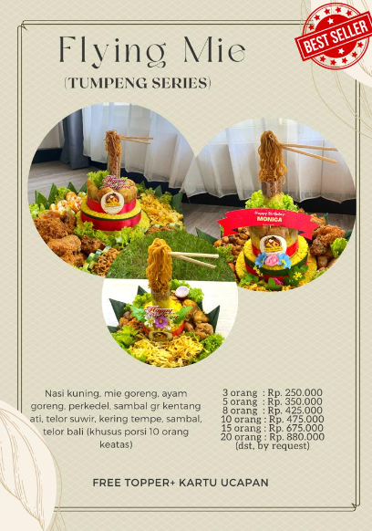 Flying Mie - Tumpeng Series