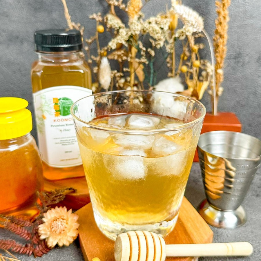 Koomcha Premium Soft Kombucha Honey | 250 ml | Teh Probiotik