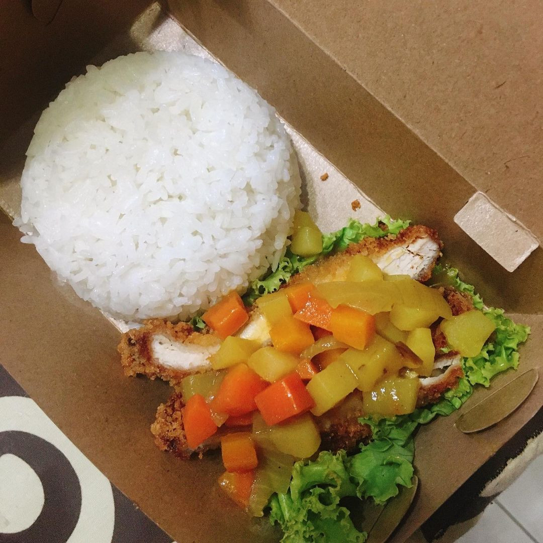 Rice Box - Japanase Curry Chicken Katsu