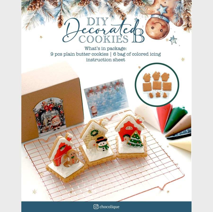 DIY Cookies Decor Kit Christmas