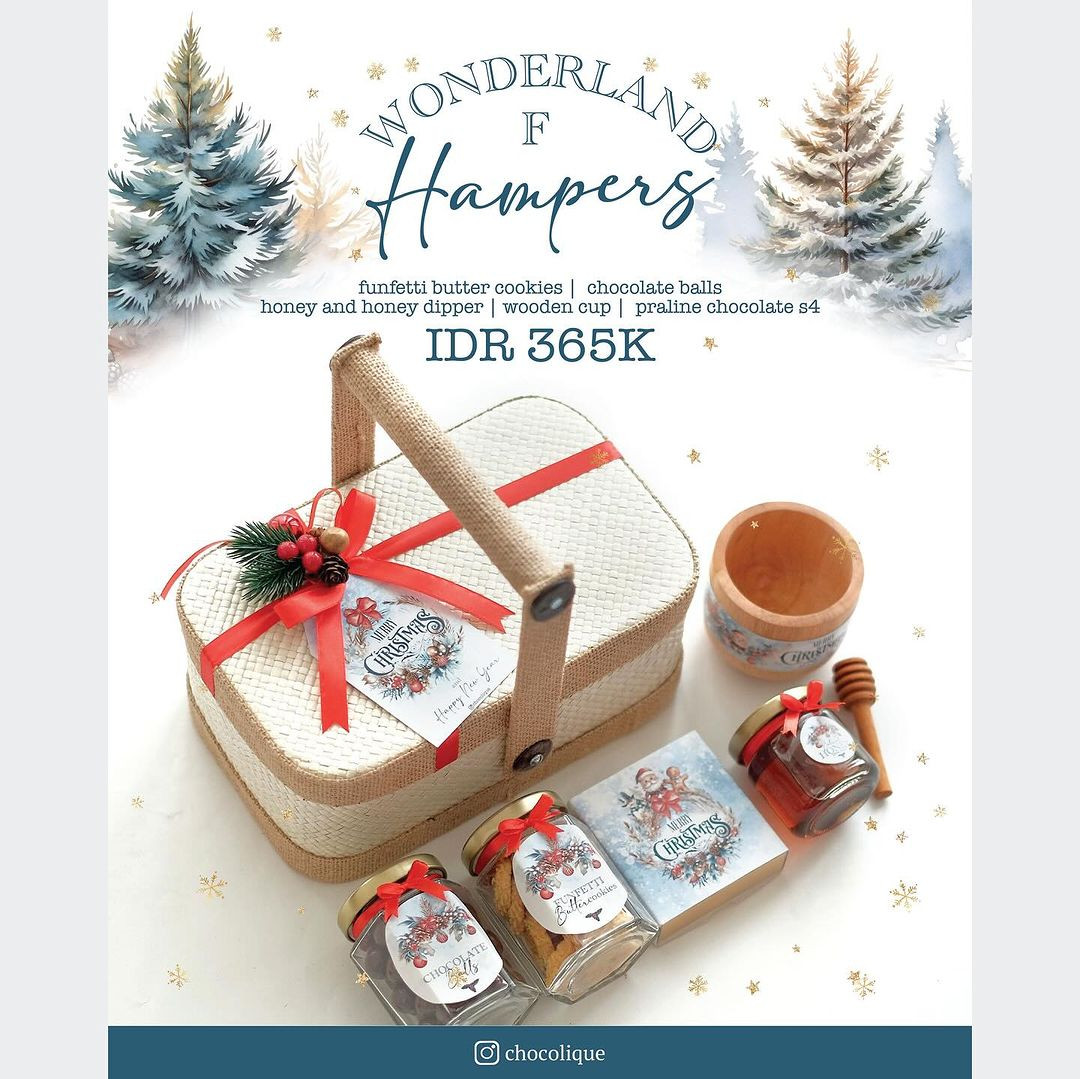 Wonderland Hampers Parcel Natal (Package E-F)