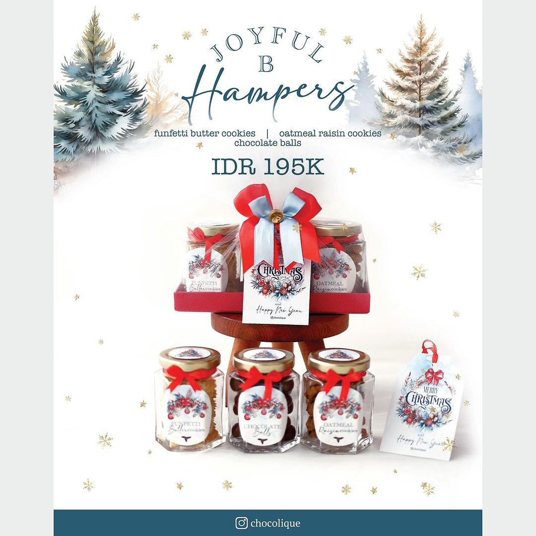 Joyful Hampers Parcel Natal (Package A-B)