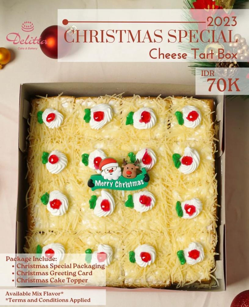 ChristmasSpecial Cheese Tart Box