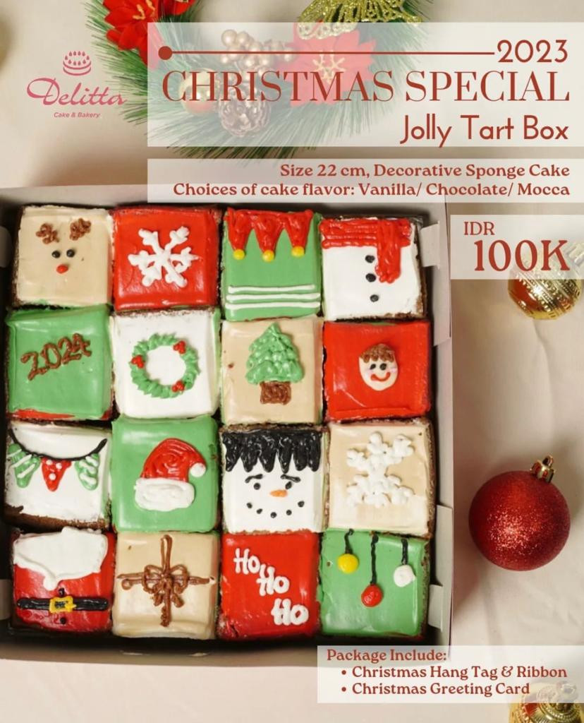 Chrismas Special Jolly Tart Box
