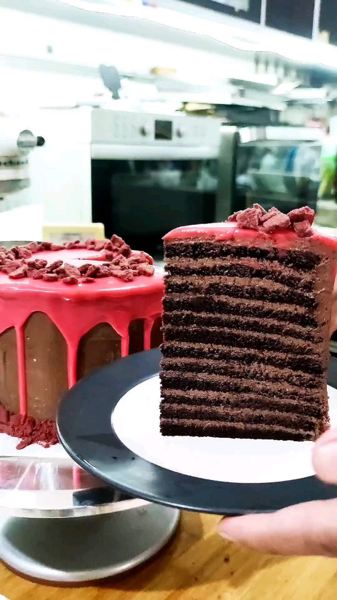 24 Layers Chocolate Cake