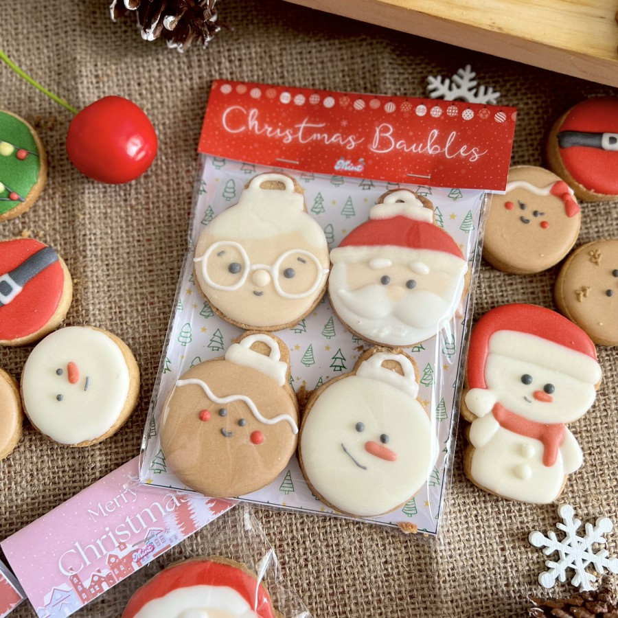 Cookies Christmas Baubles SET