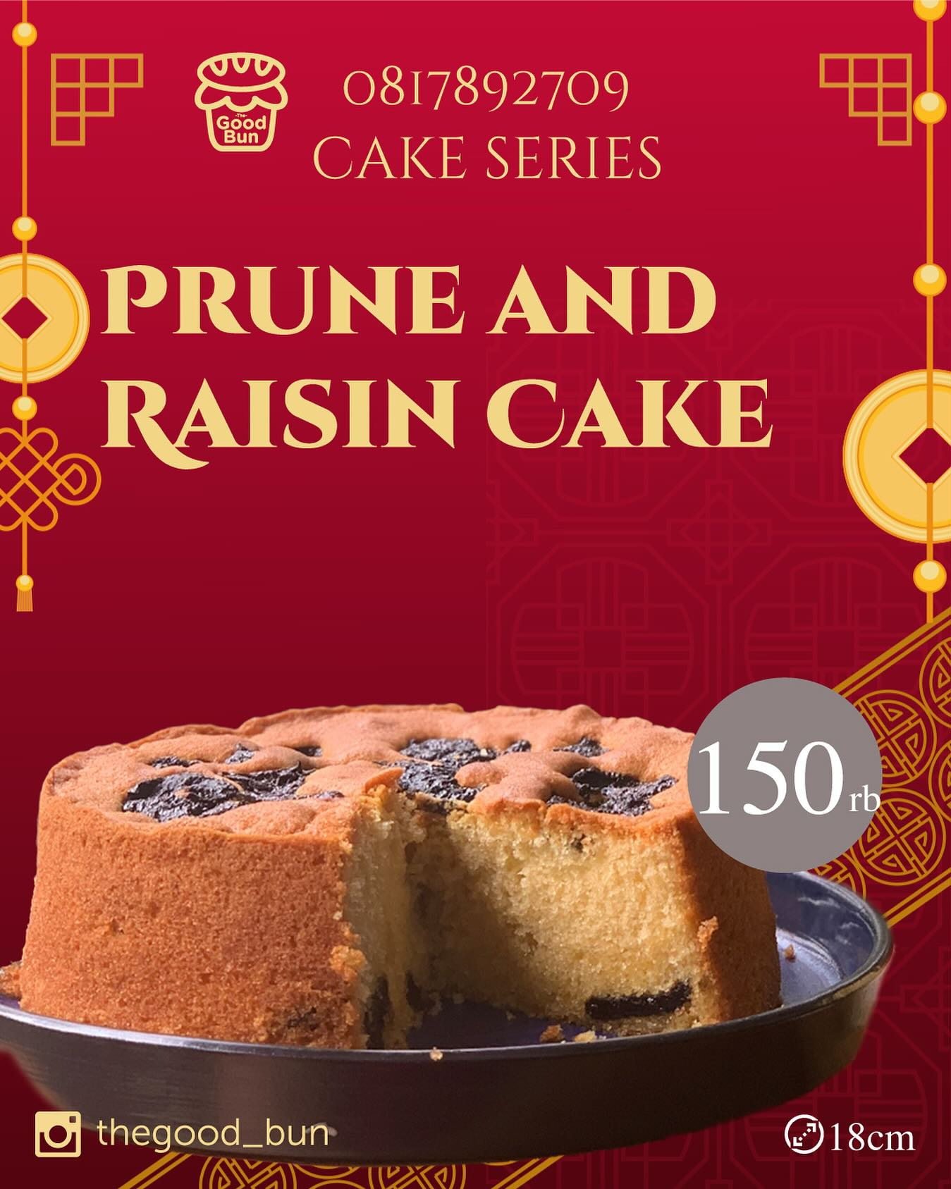 Prune and Raisin Cake
