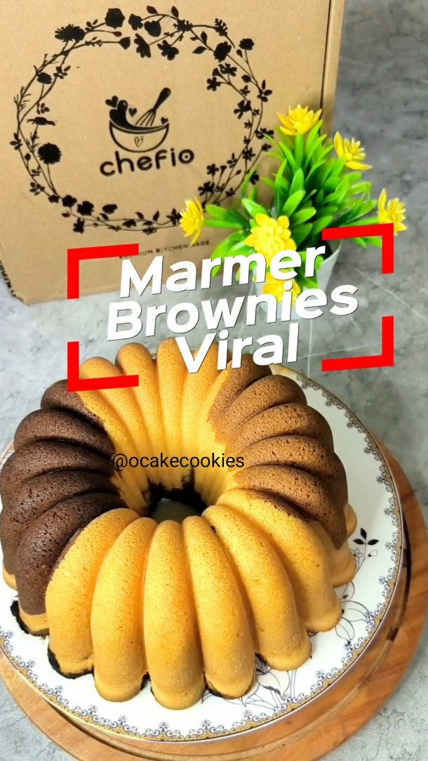 Marmer Brownies Buttercake