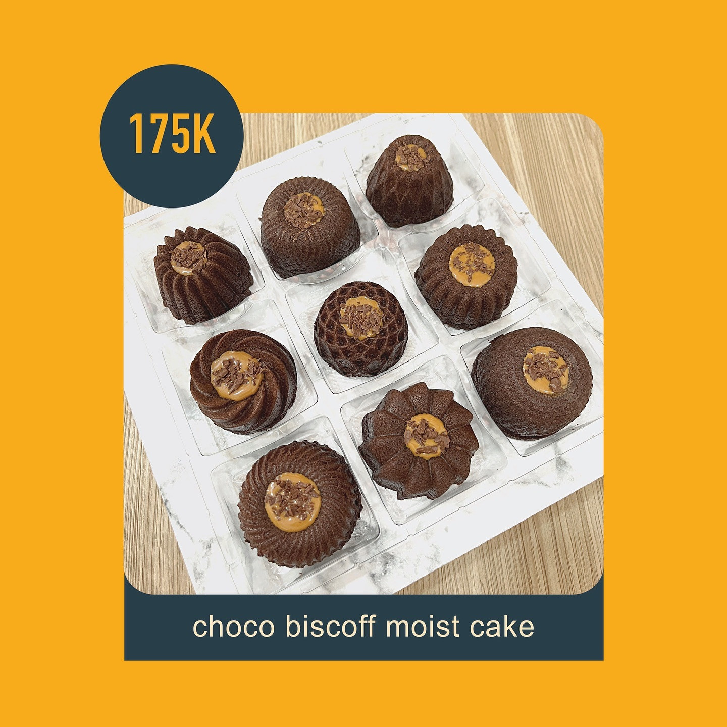 Choco Biscoff Moist Cake