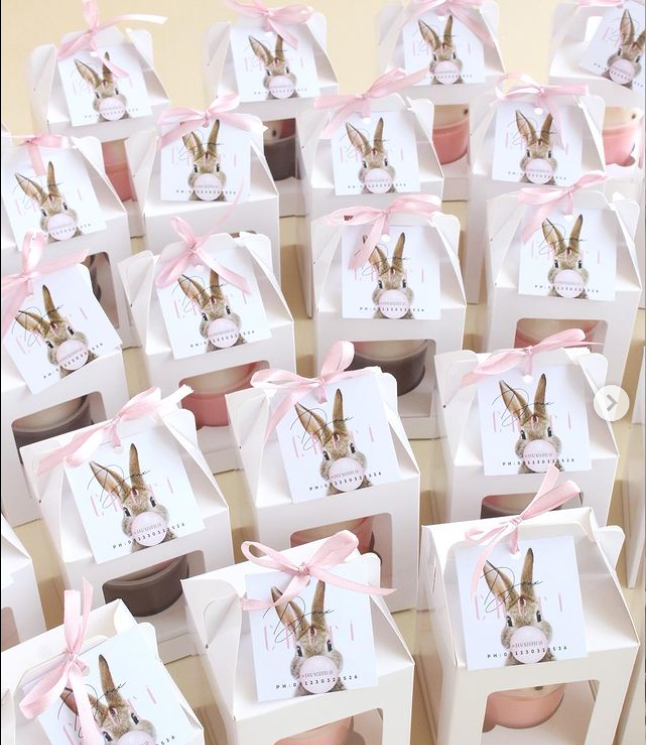 Individual Bunny Cups Party Gift