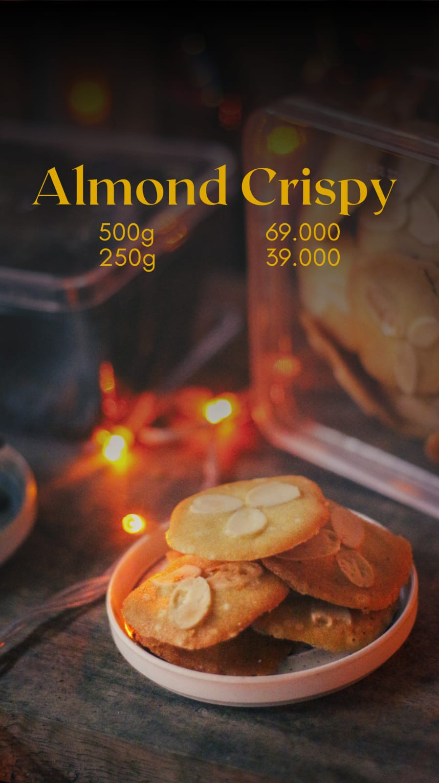 Almond Crispy 500g