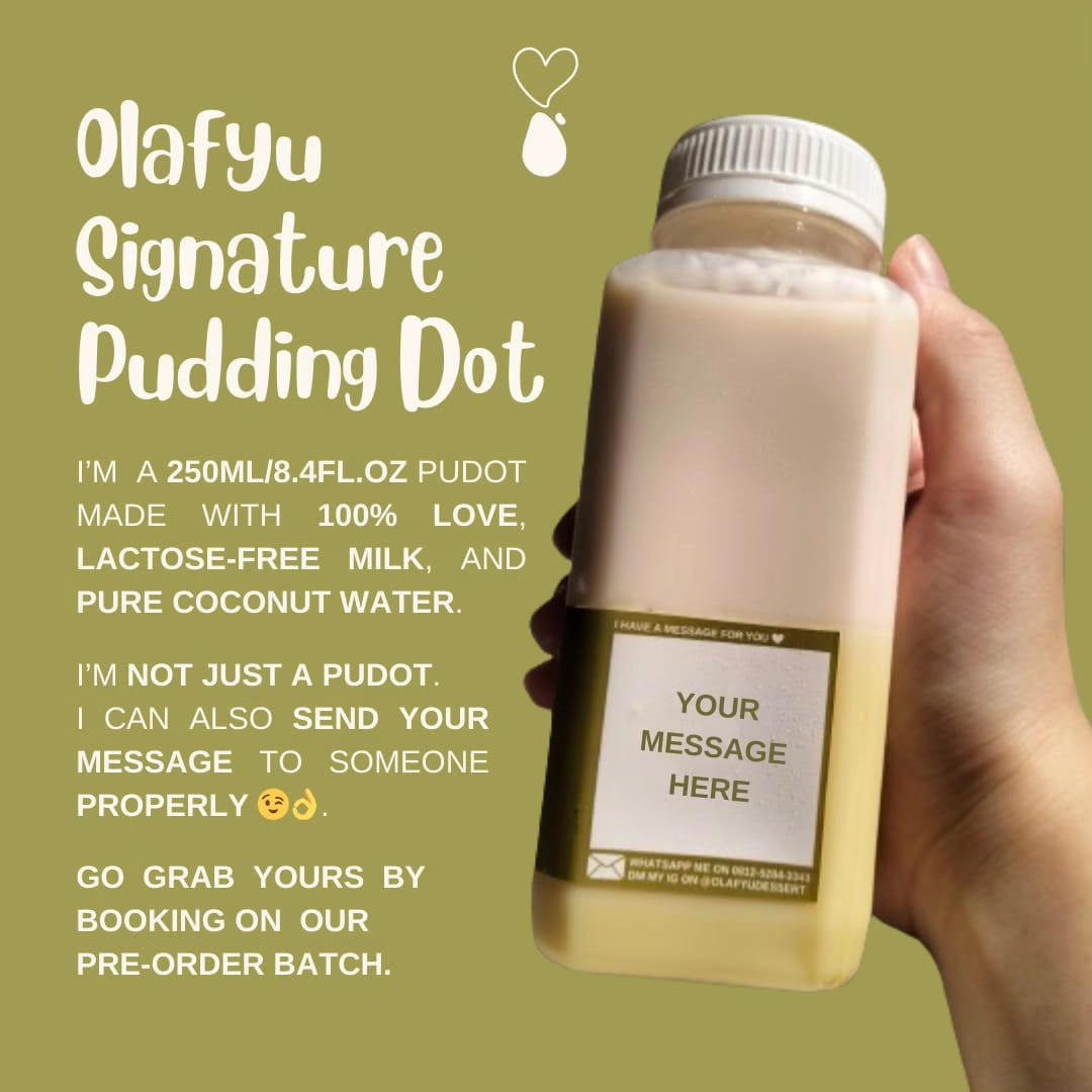 Olafyu Signature Pudding-Dot