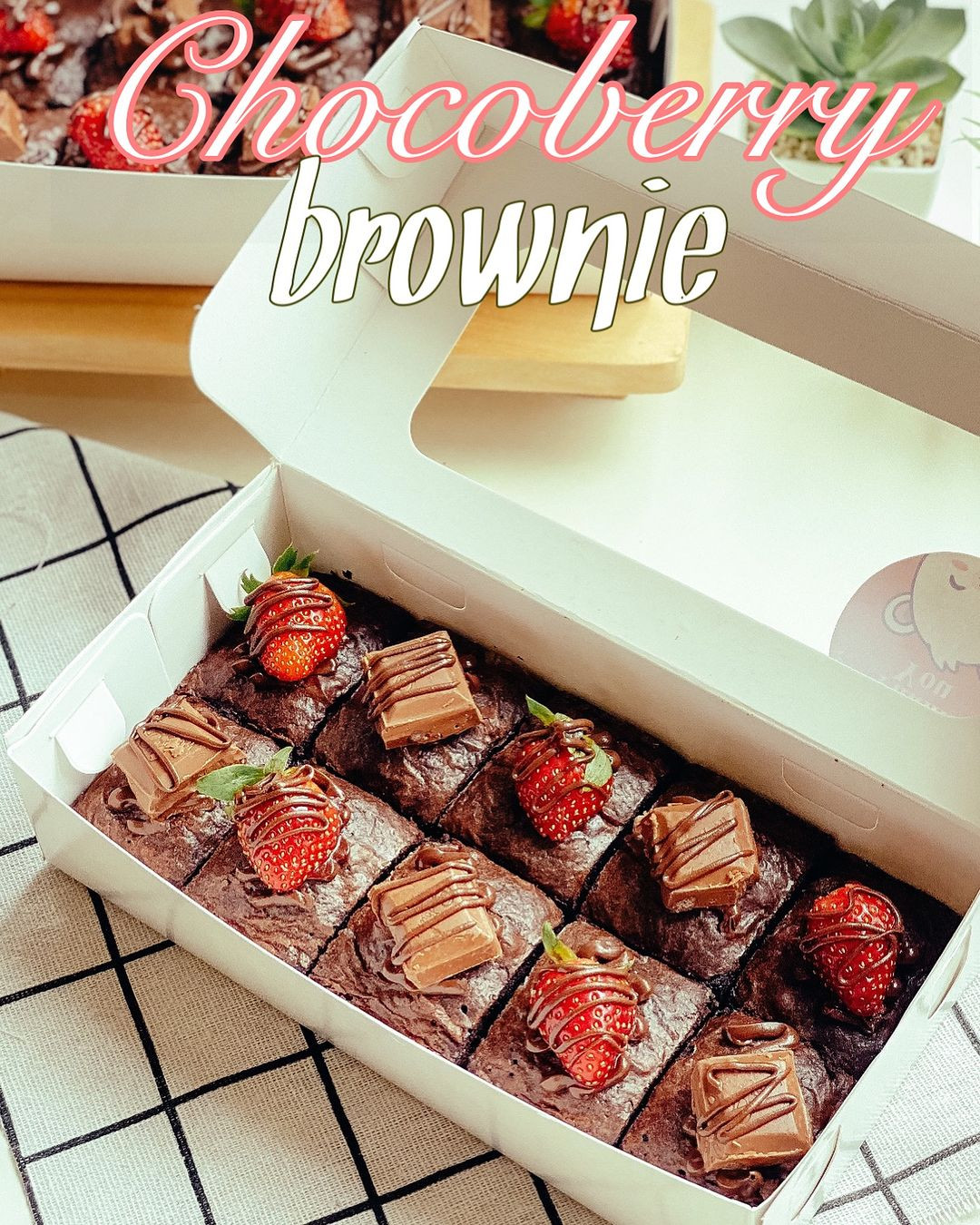 Chocoberry Brownie