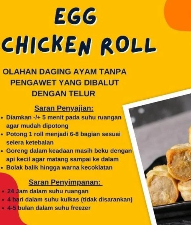 Premium Chicken Eggroll