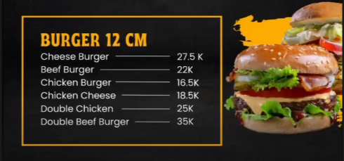 Burger Special 12 CM