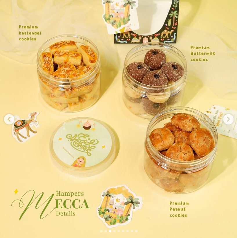 Hampers Mecca Package (Kastengel/Peanut Cookies)