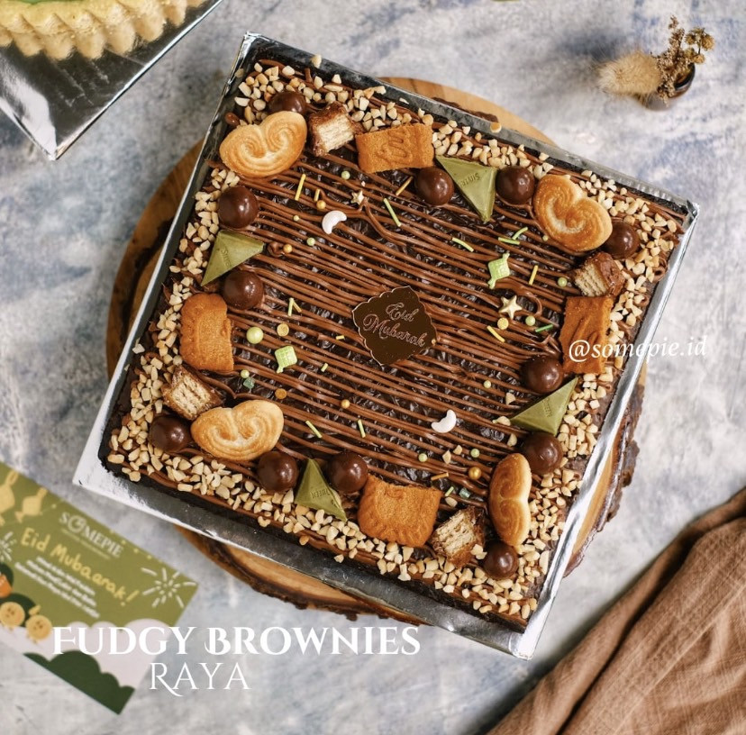 Fudgy Brownies Raya