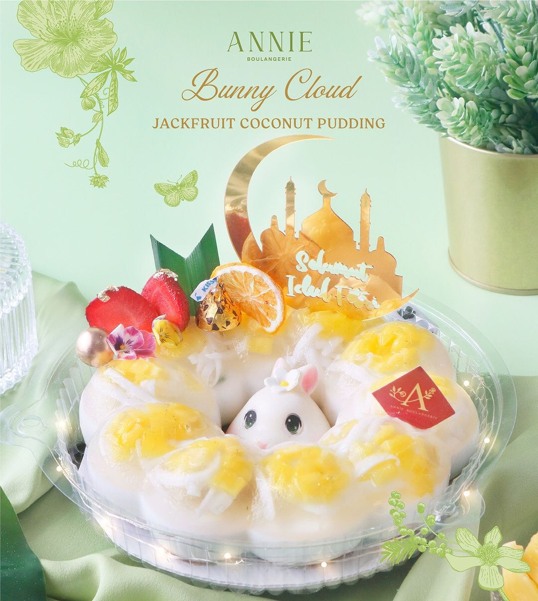 Bunny CloudJack Fruit Coconut Pudding