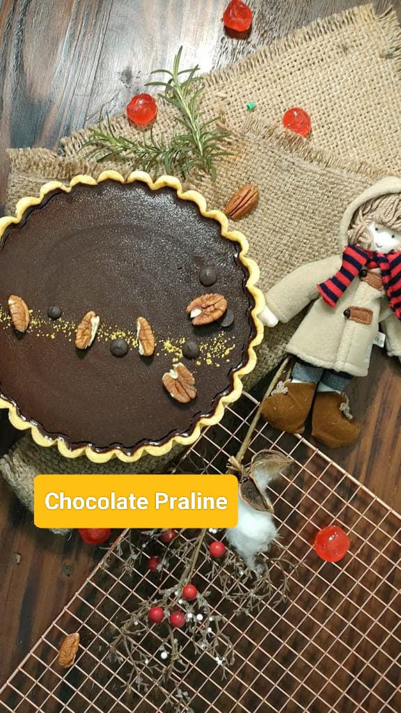 Chocolate Praline Pie