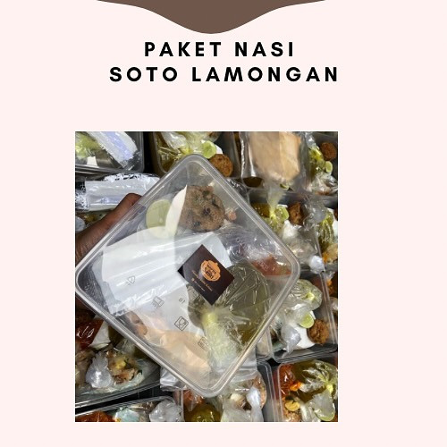 Paket Nasi Soto Lamongan