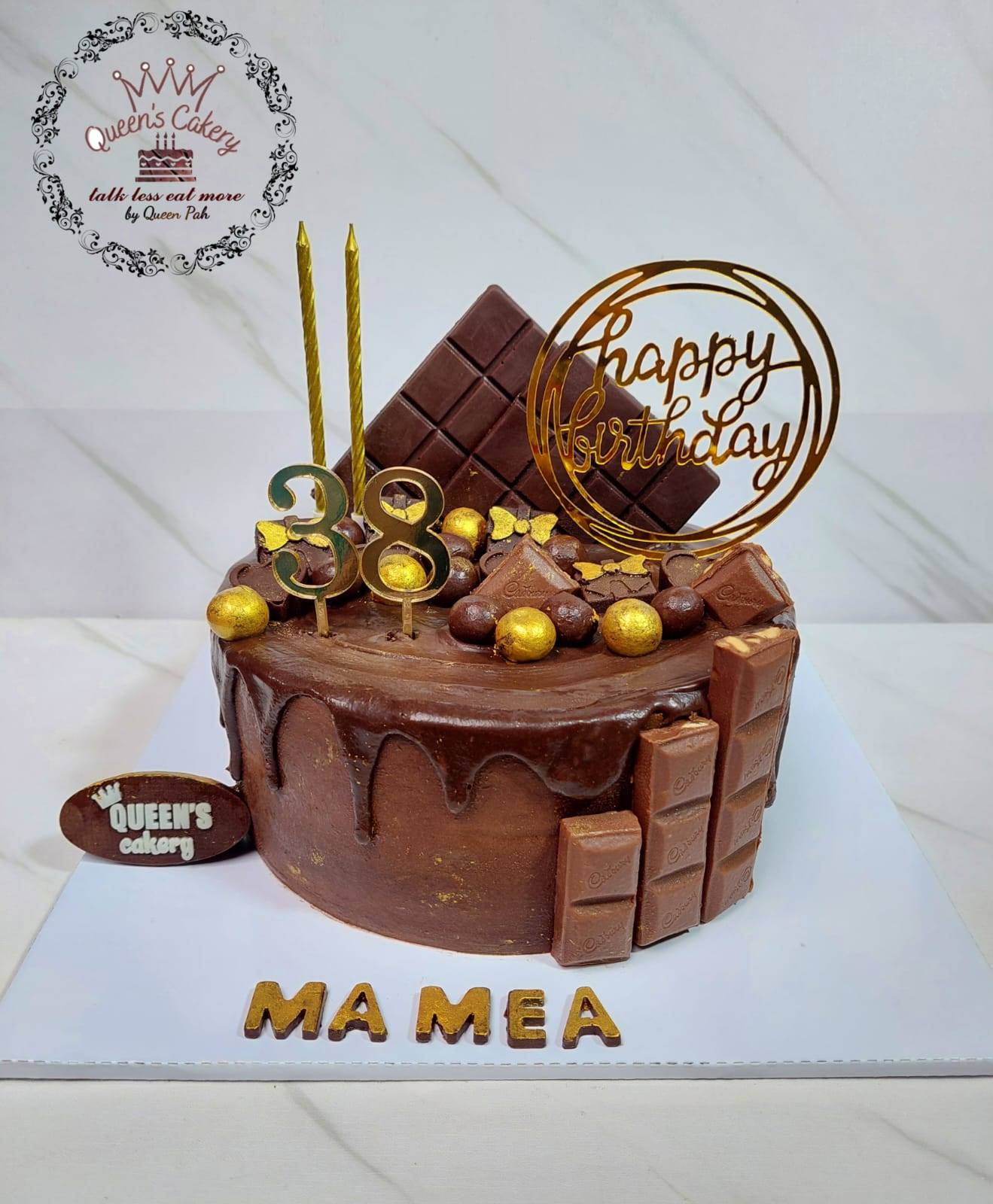Chocolate Birthday Cake 9