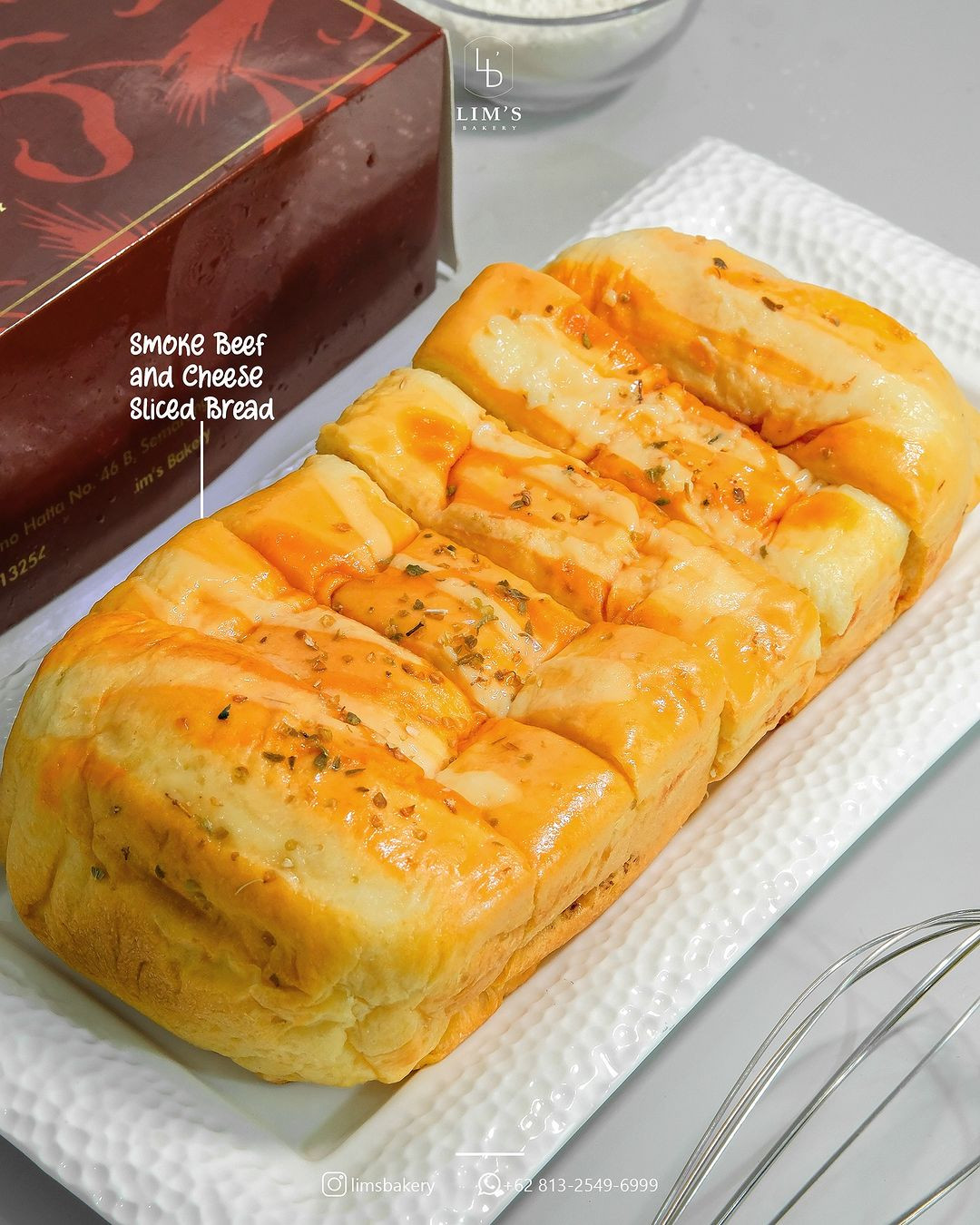 Smoked Beef and Cheese Sliced Bread