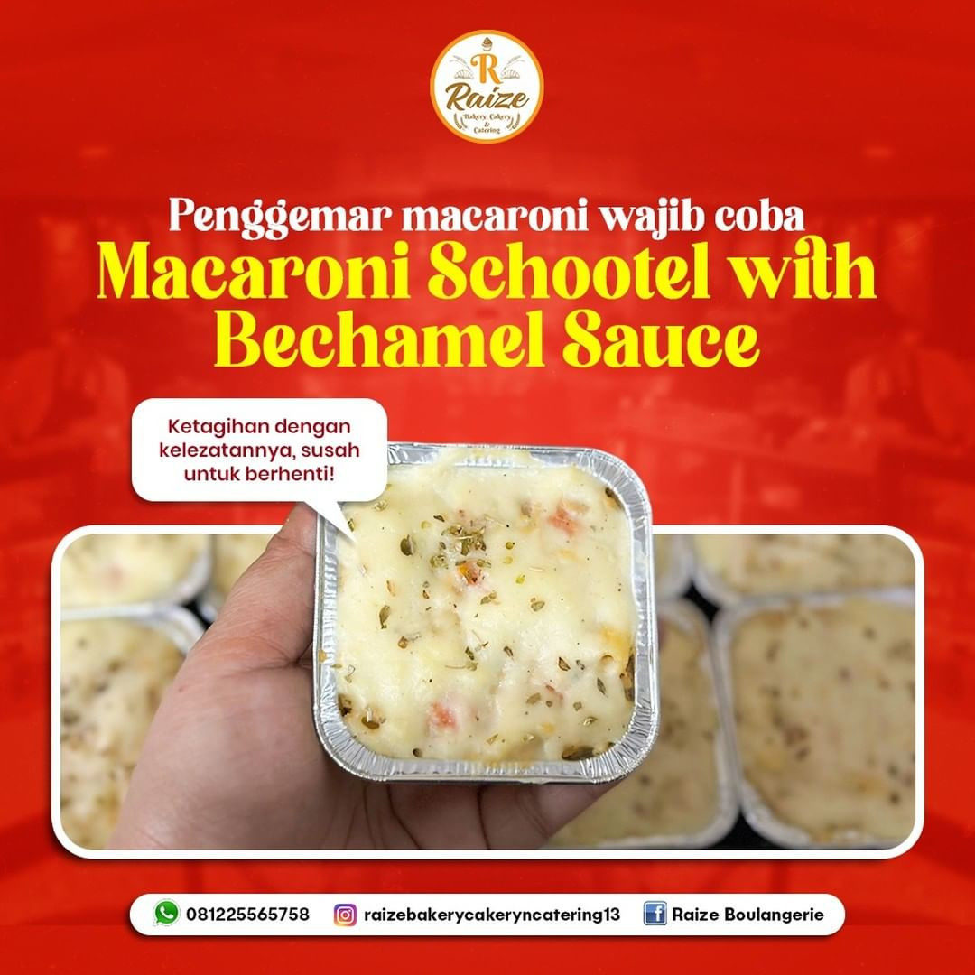 Macaroni Schootel with Bechamel Sauce