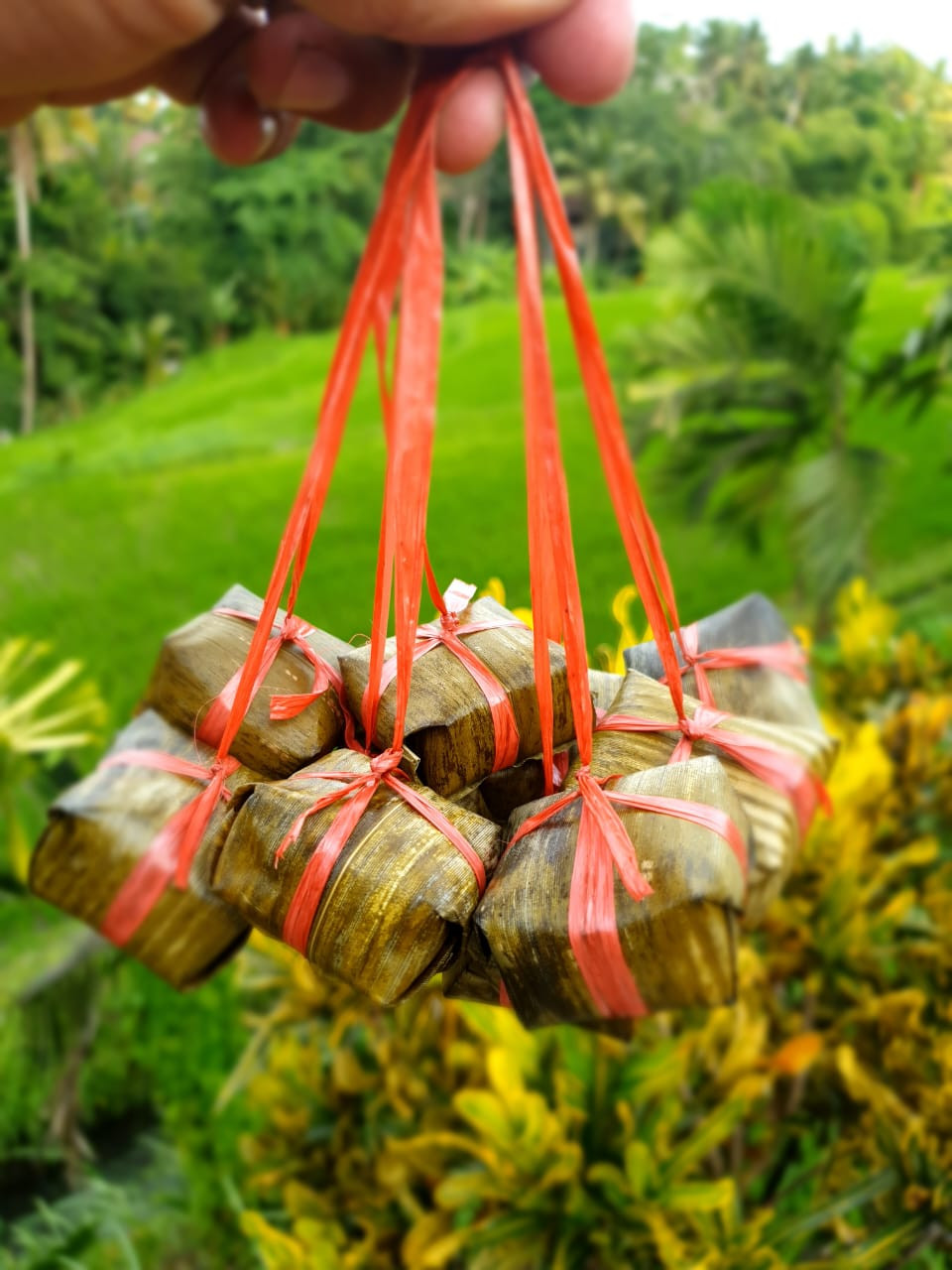 Kue Gambir Bali (Balinese Mochi)