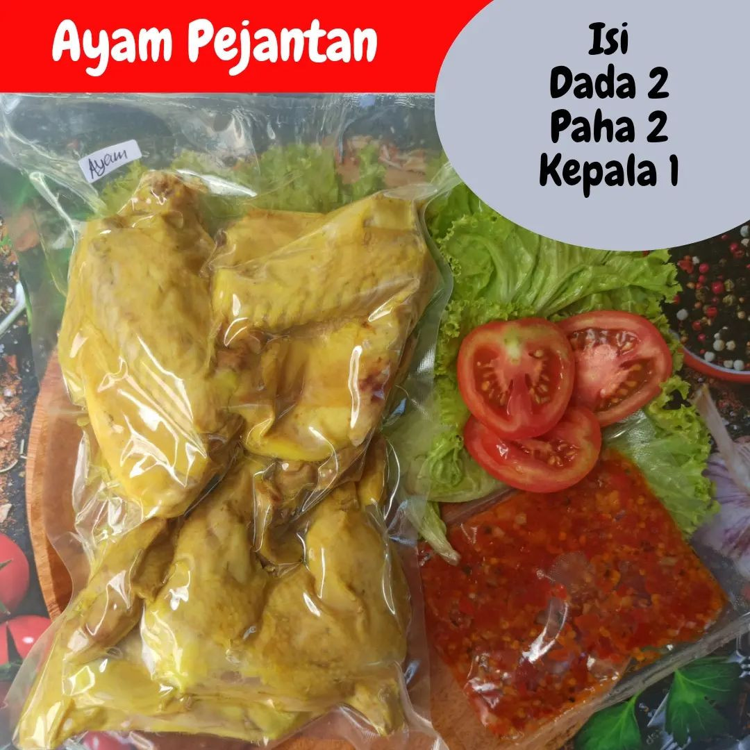 Ayam Pejantan Ungkep 1 Ekor 0,6