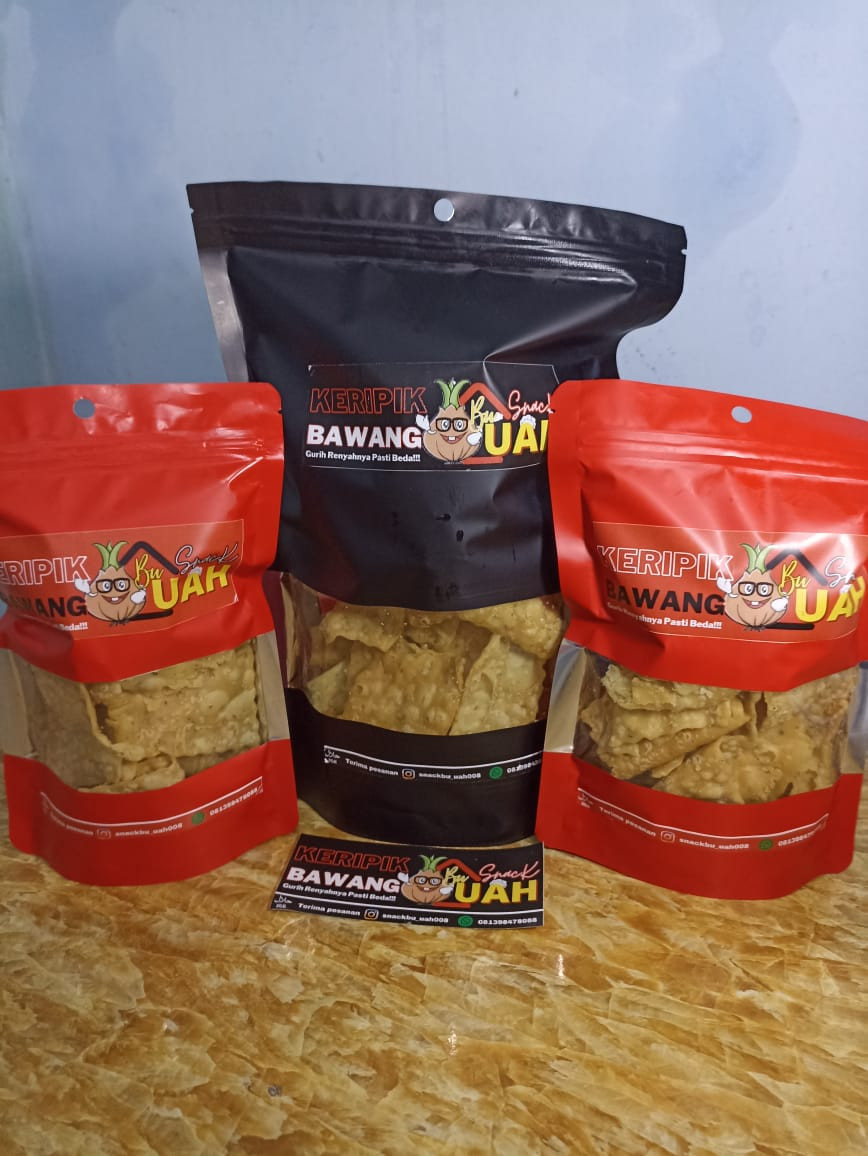 Keripik Bawang Bu Uah 1/2kg