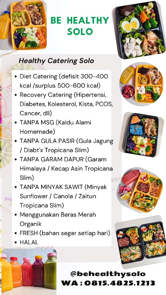 Price List Catering Sehat / Foto Menu Produk