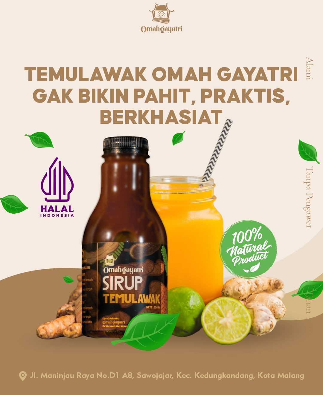 Sirup Rempah Temulawak