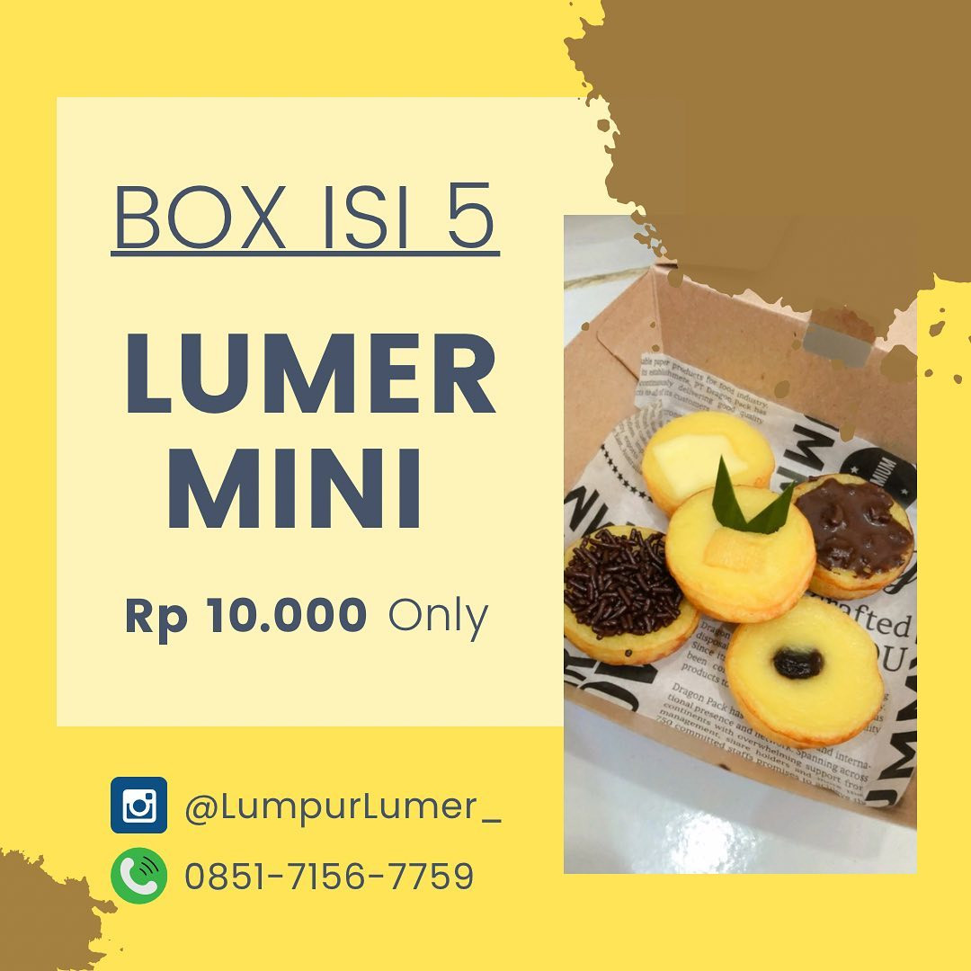 Lumpur Lumer Mini isi 5