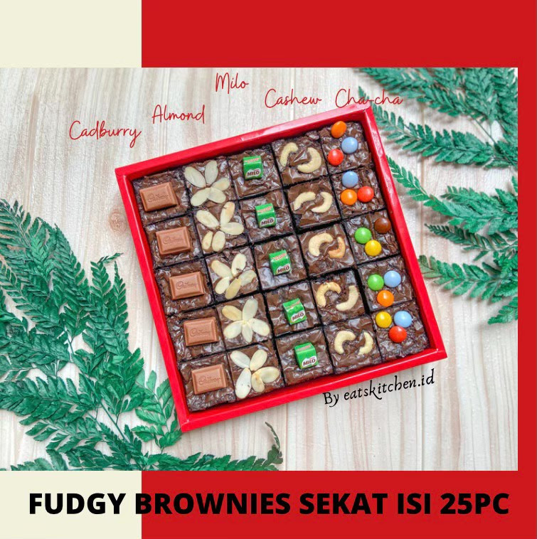 Fudgy Brownies Sekat