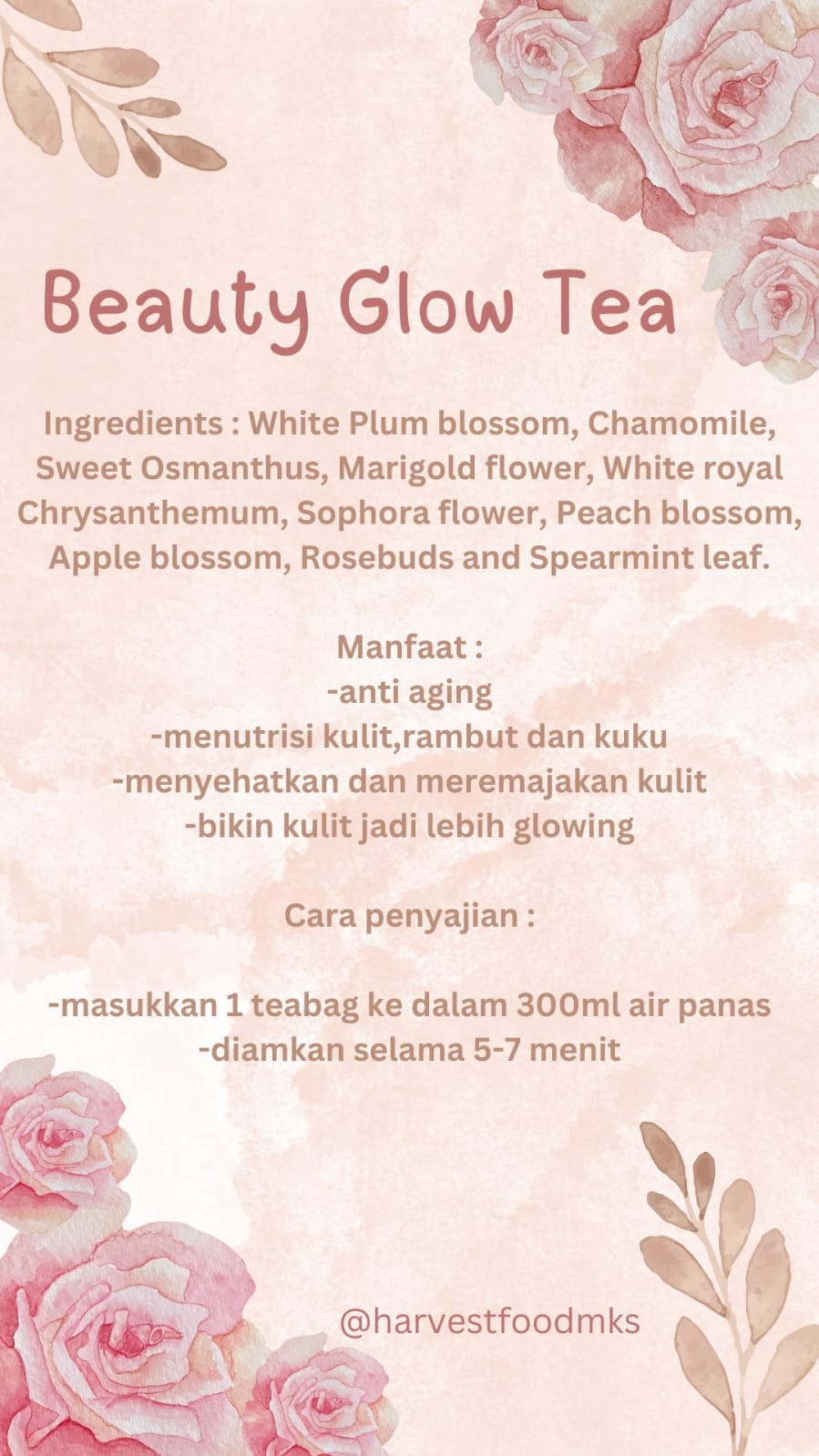 Beauty Glow Herbal Tea