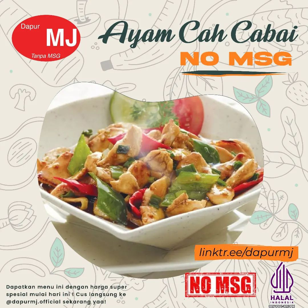 Ayam Cah Cabe - Tanpa MSG