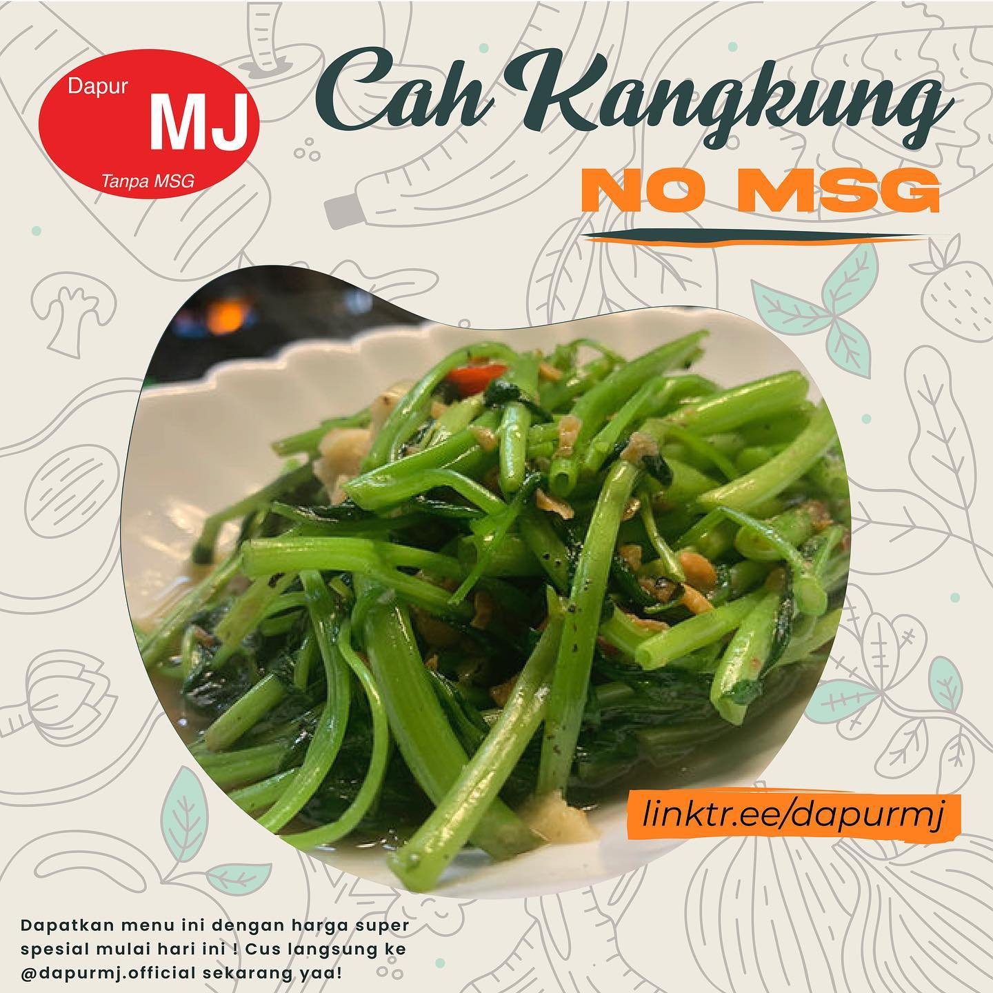 Cah Kangkung Polos