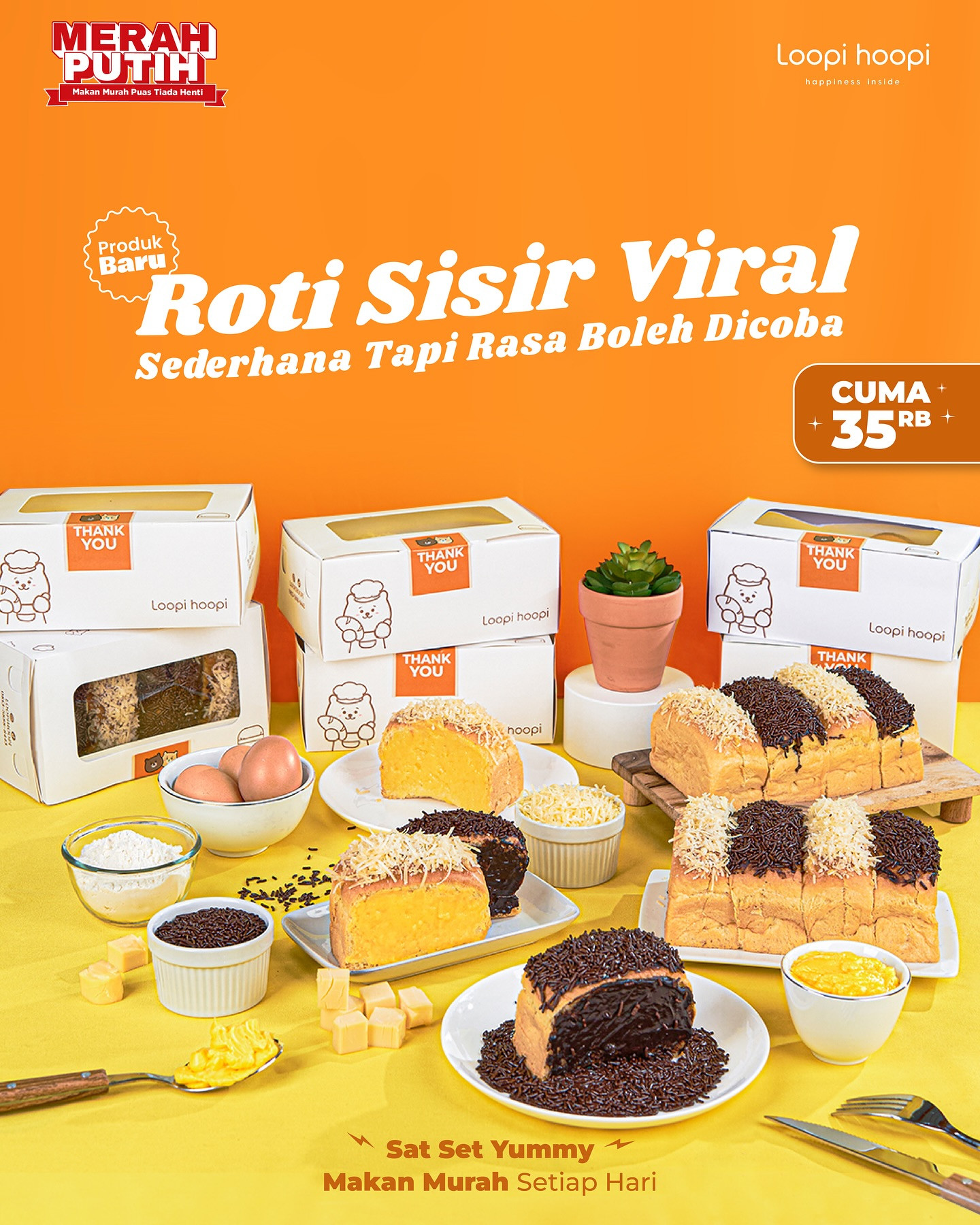 Roti Sisir Viral