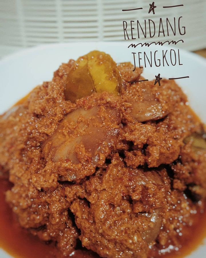 Rendang Jengkol Pedas