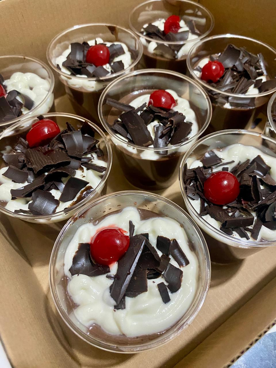 Pudding Blackforest