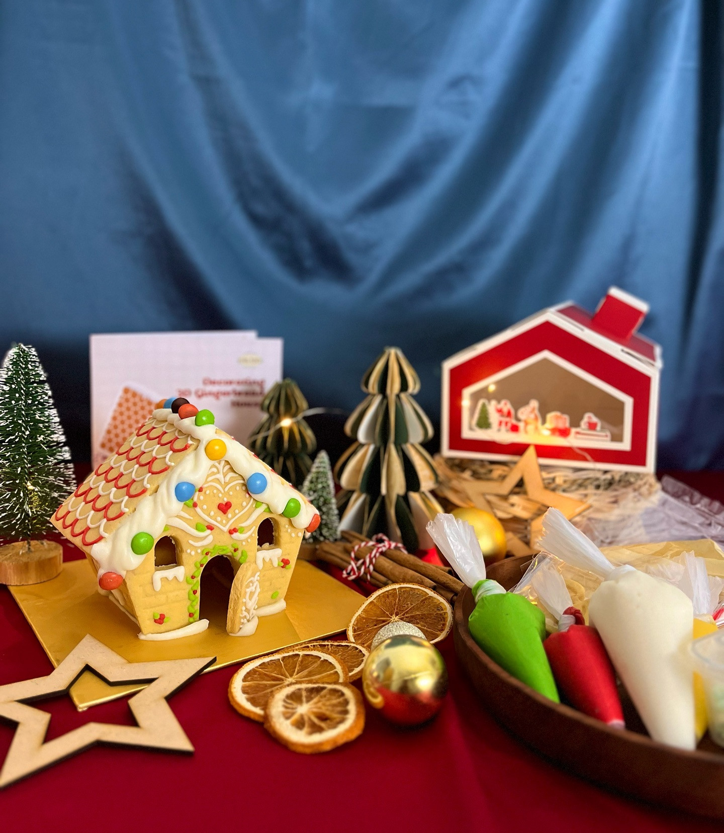 3D DIY Ginger Bread House